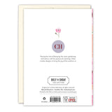 Watercolor Floral Congrats Card