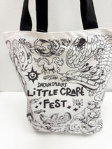 Carry a little magic everywhere you go.  
This exclusive Little Craft Fest x Dalton Doodles tote bag celebrates the debut of Dalton’s newest universe, a whimsical world where everyday stationery transforms into mystical creatures. Featuring Dalton’s first sketch from the series, this tote brings charm, creativity, and a spark of imagination to your daily routine.