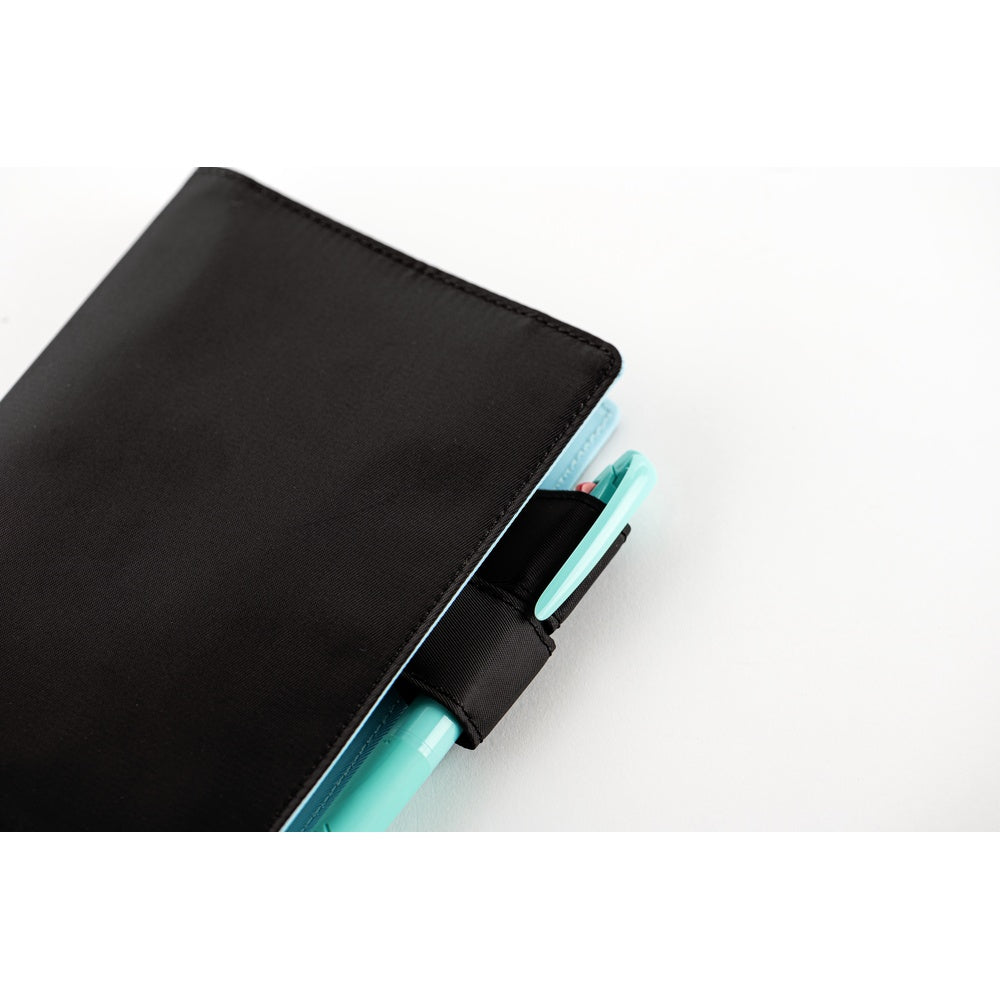 Hobonichi Techo 2026 Original Book & Cover - Colors: Black x Clear Blue [ENG/A6/Jan Start]
