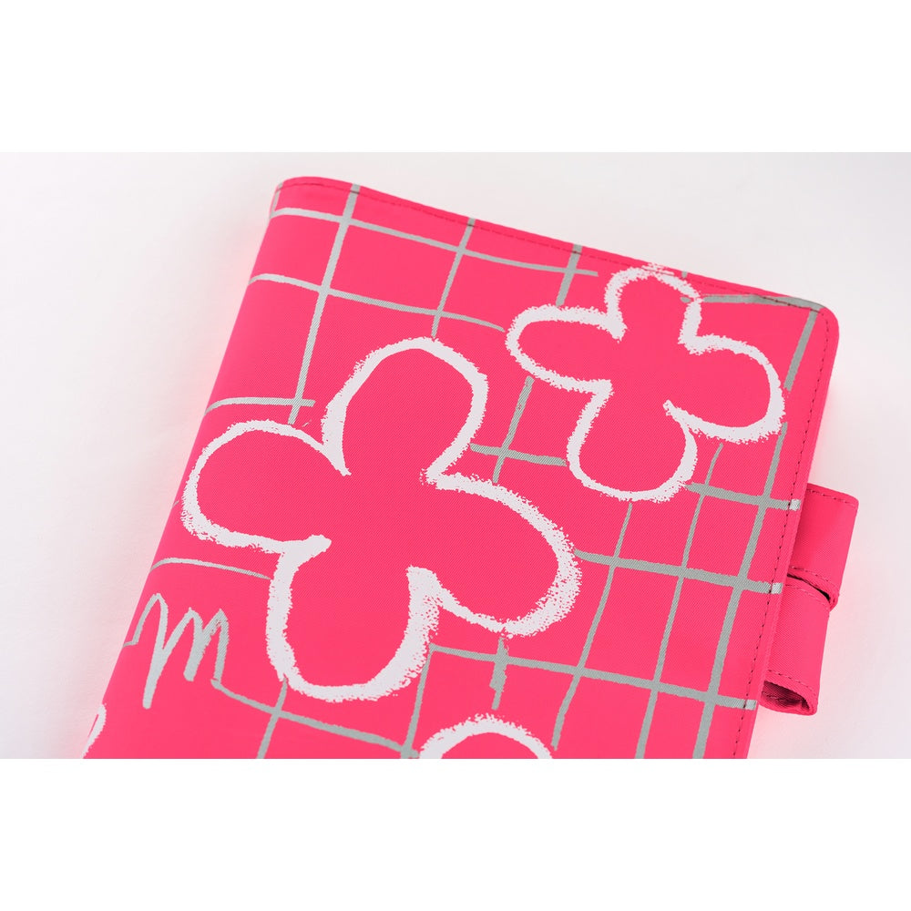 Hobonichi Techo 2026 Cousin A5 Book & Cover - Makoto Matsubayashi: Pink Flowers [ENG/A5/Jan Start]