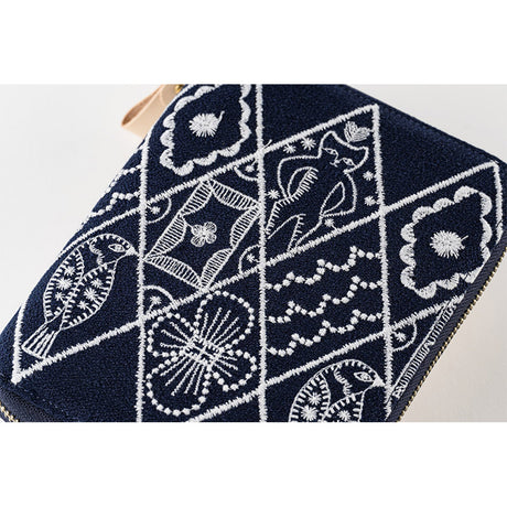 Hobonichi 2025 A6 Funda mina perhonen: sinfonía (Marina)