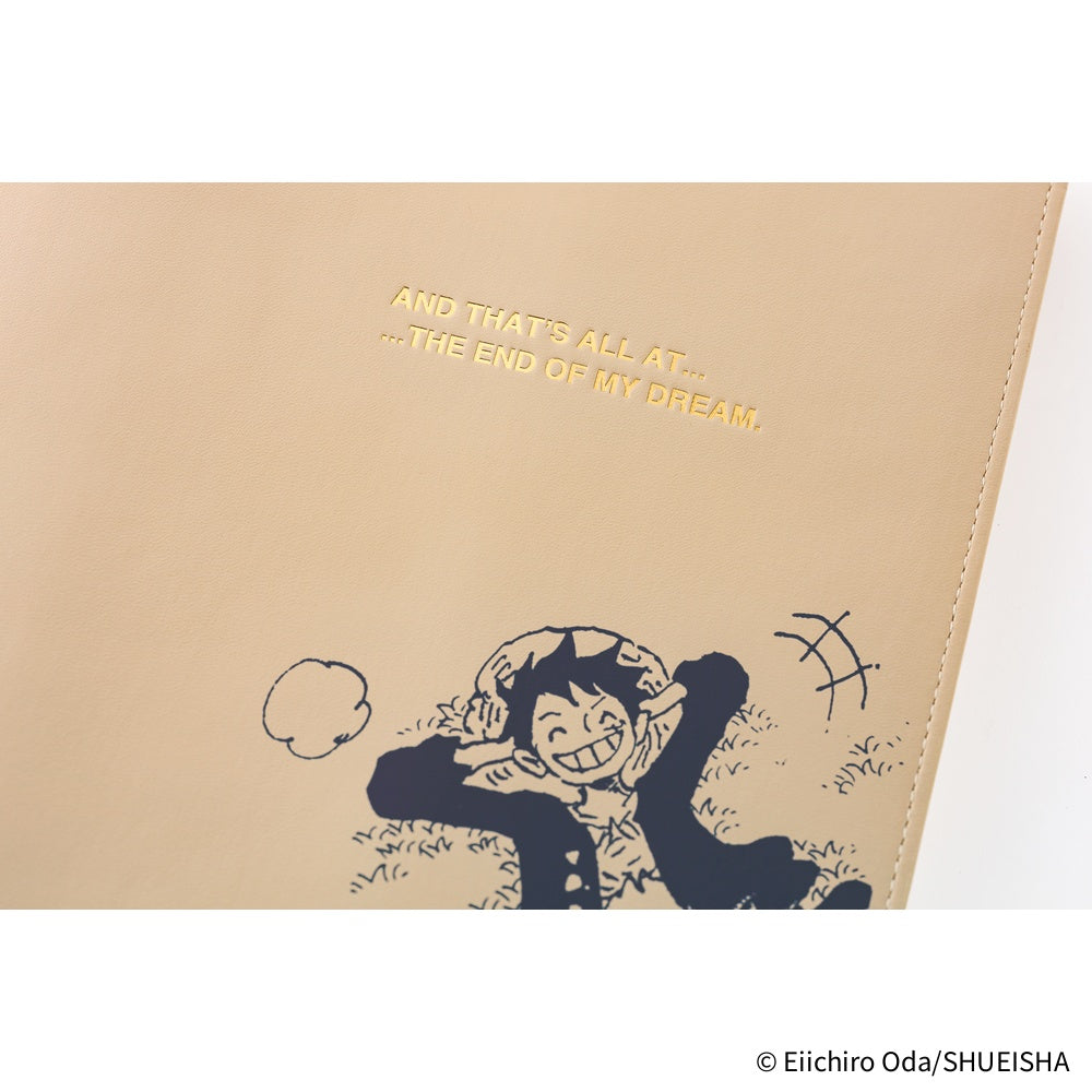 Hobonichi Techo 2026 Cousin A5 Book & Cover - ONE PIECE magazine End of Luffy’s Dream (Sand Beige)
