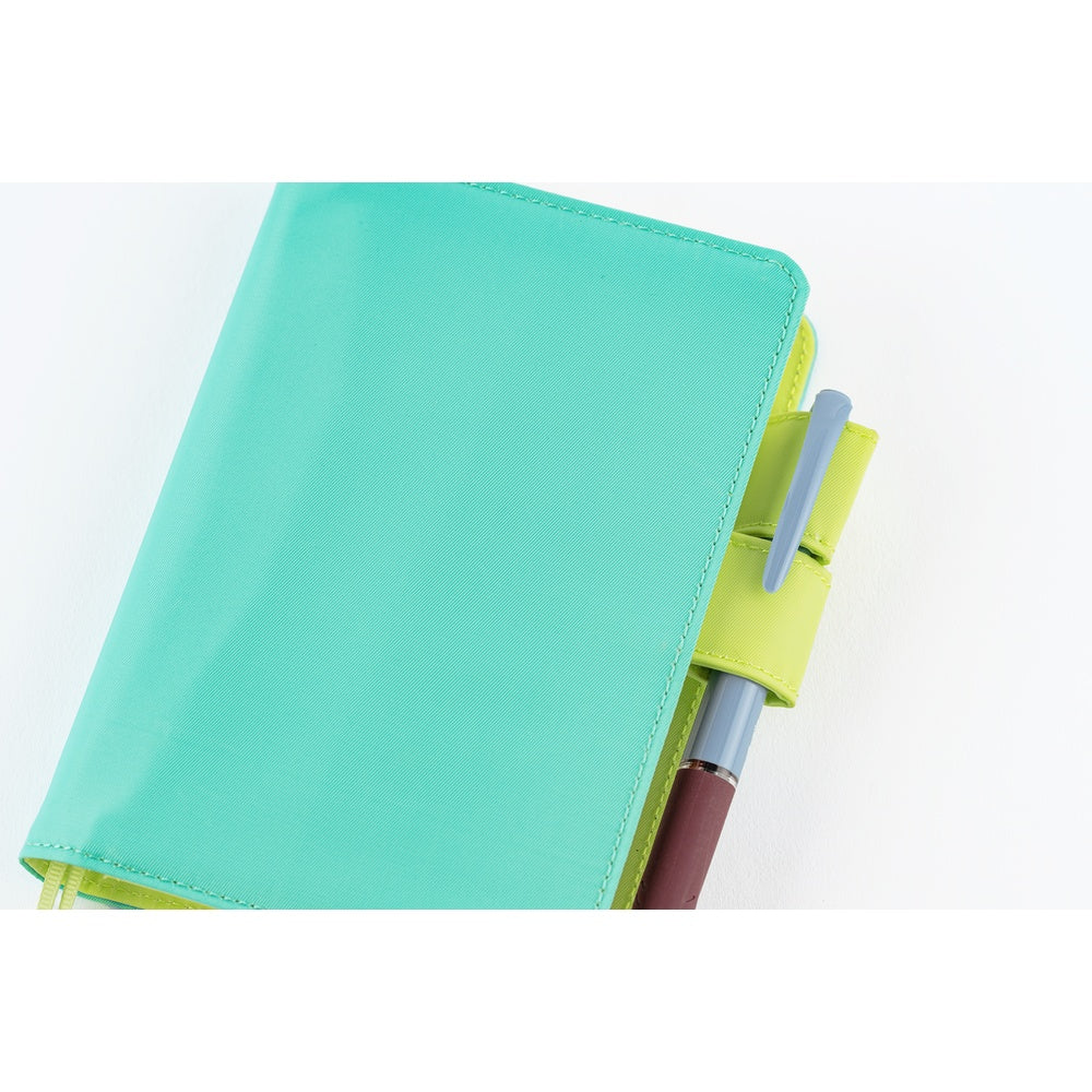 Hobonichi Techo 2026 Original Book & Cover - Colors: Aqua Lime [ENG/A6/Jan Start]