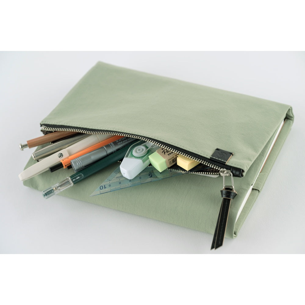 Hobonichi Techo A5 Cover - Tragen: Oakmoss