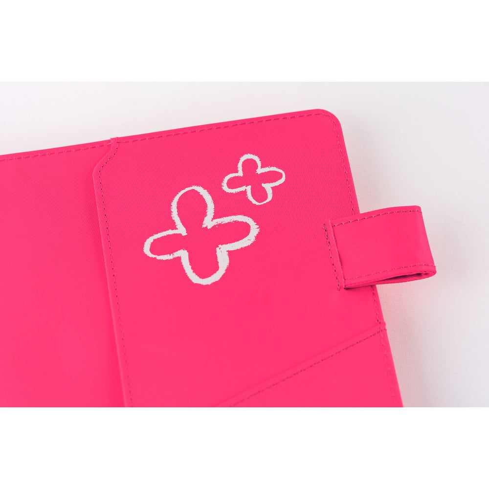 Hobonichi Techo 2026 Cousin A5 Book & Cover - Makoto Matsubayashi: Pink Flowers [ENG/A5/Jan Start]