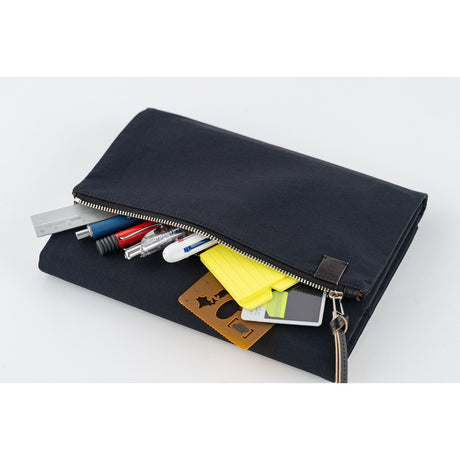 Hobonichi Techo A5 Cover - Tragen: Black