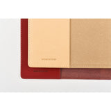 Hobonichi Techo 5-Year Cover A6 - Hobonichi 5-Year Techo Leather Cover (Red)
