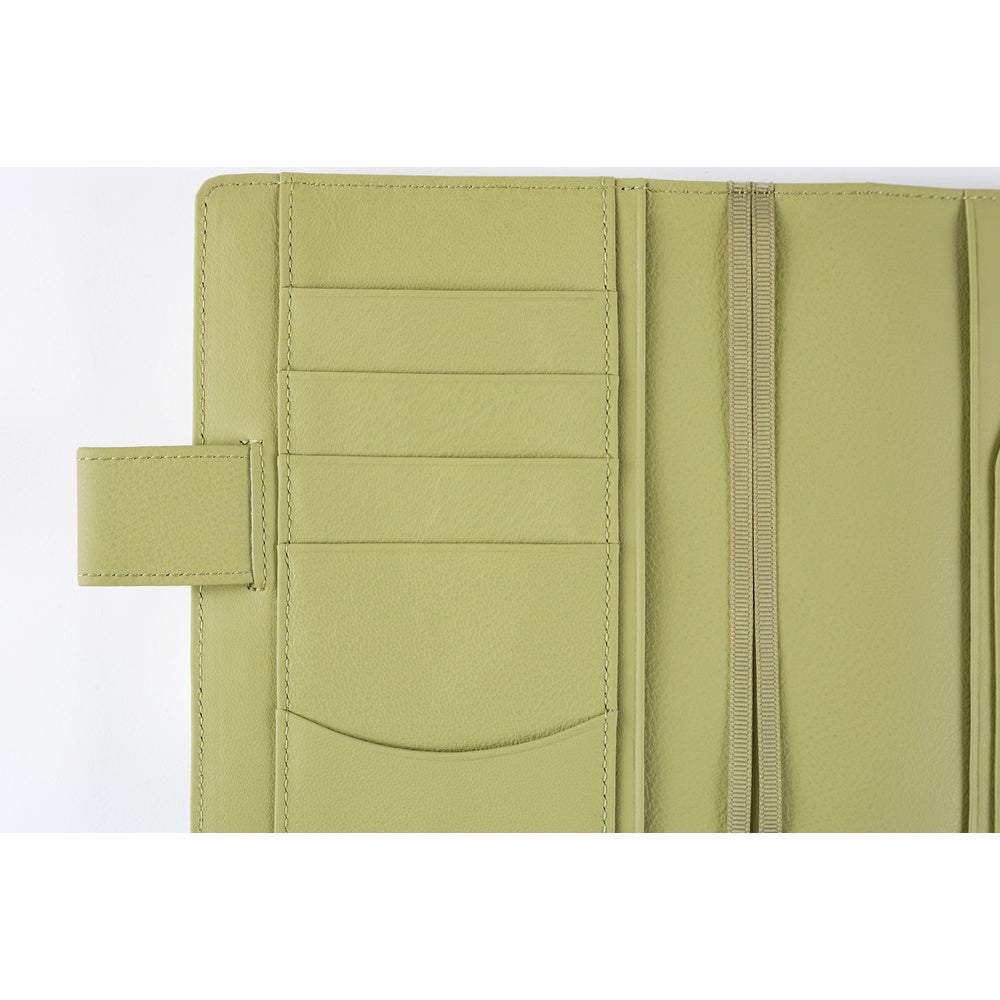 Hobonichi Techo 2026 Cousin A5 Book & Cover - Leather: Sage Green [ENG/A5/Jan Start]
