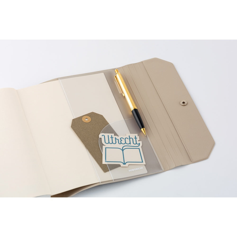 Hobonichi Techo 2026 Cousin A5 Book & Cover - Alettone: Gray [ENG/A5/Jan Start]