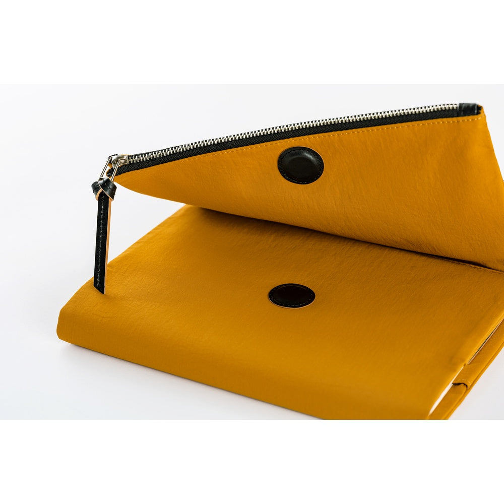 Hobonichi Techo A5 Cover - Tragen: Mustard