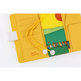 Hobonichi Techo 2026 Original Book & Cover - 100% ORANGE: Squirrel Squadron [ENG/A6/Jan Start]