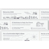 Hobonichi 2026 English Cousin Book [A5/Jan Start/Mon Start],