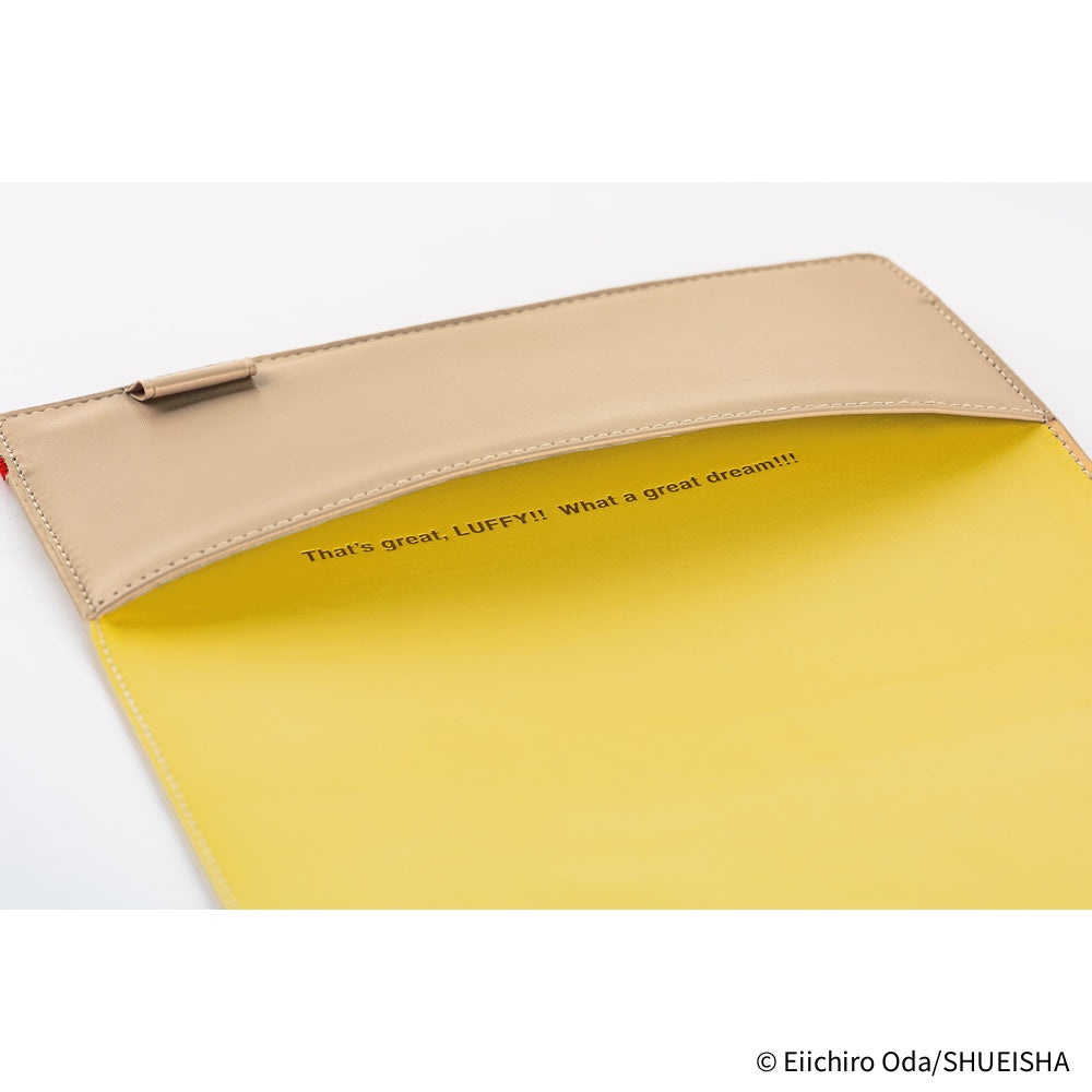 Hobonichi Techo 2026 Cousin A5 Book & Cover - ONE PIECE magazine End of Luffy’s Dream (Sand Beige)