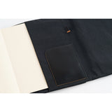 Hobonichi Techo A5 Cover - Tragen: Black