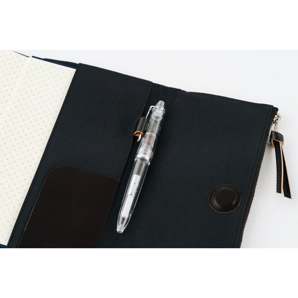 Hobonichi Techo Weeks Cover - Tragen: Black