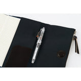 Hobonichi Techo Weeks Cover - Tragen: Black