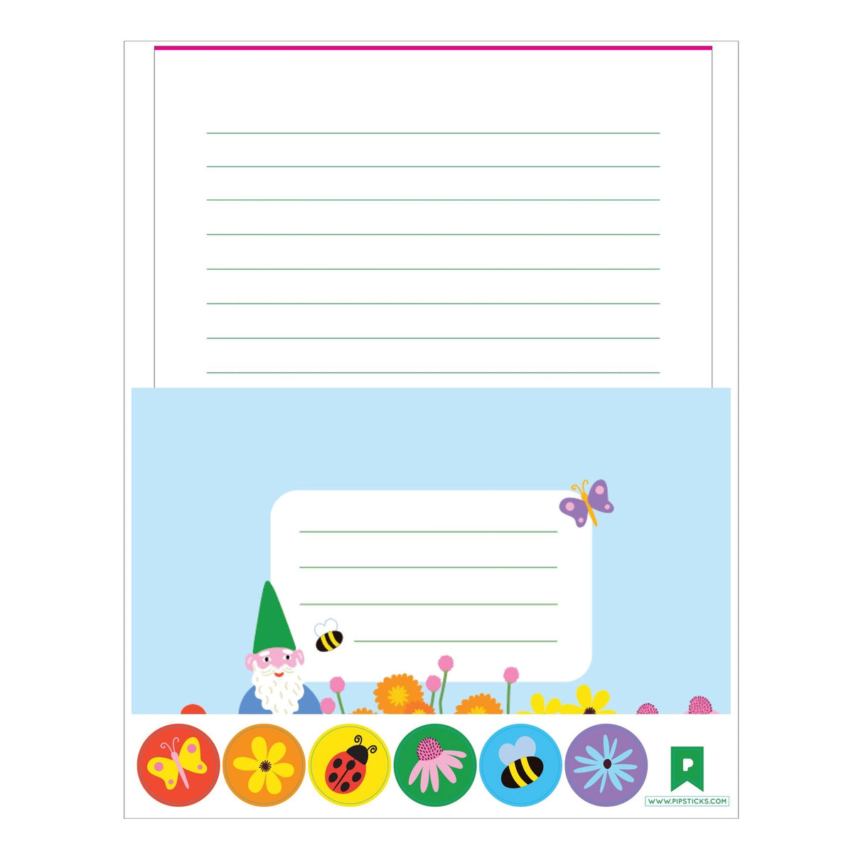In the Garden Stationery Set