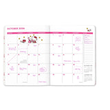 2026 Hello Kitty Playful Pink Just Right Monthly Planner