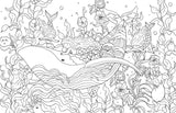 A Million Mermaids Coloring Book By Lulu Mayo