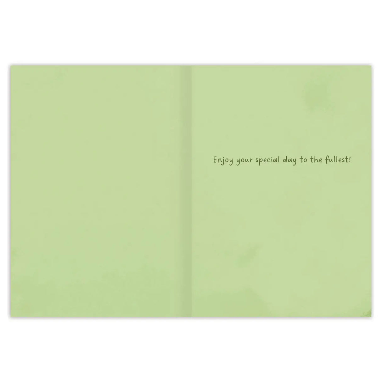 Townhouse Scene Birthday Card