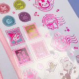 Sakuradragon Tiny Rpg Mail Clear Sticker Sheet
