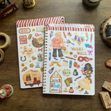 PaperaicaShop x Little Craft Place Reusable Sticker Book - Houston Stationery Fest