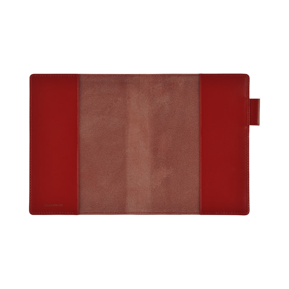 Hobonichi Techo 5-Year Cover A6 - Hobonichi 5-Year Techo Leather Cover (Red)