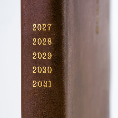 Hobonichi Techo 5-Year Book A5 - Large Hobonichi 5-Year Techo Japanese Book (2027-2031)