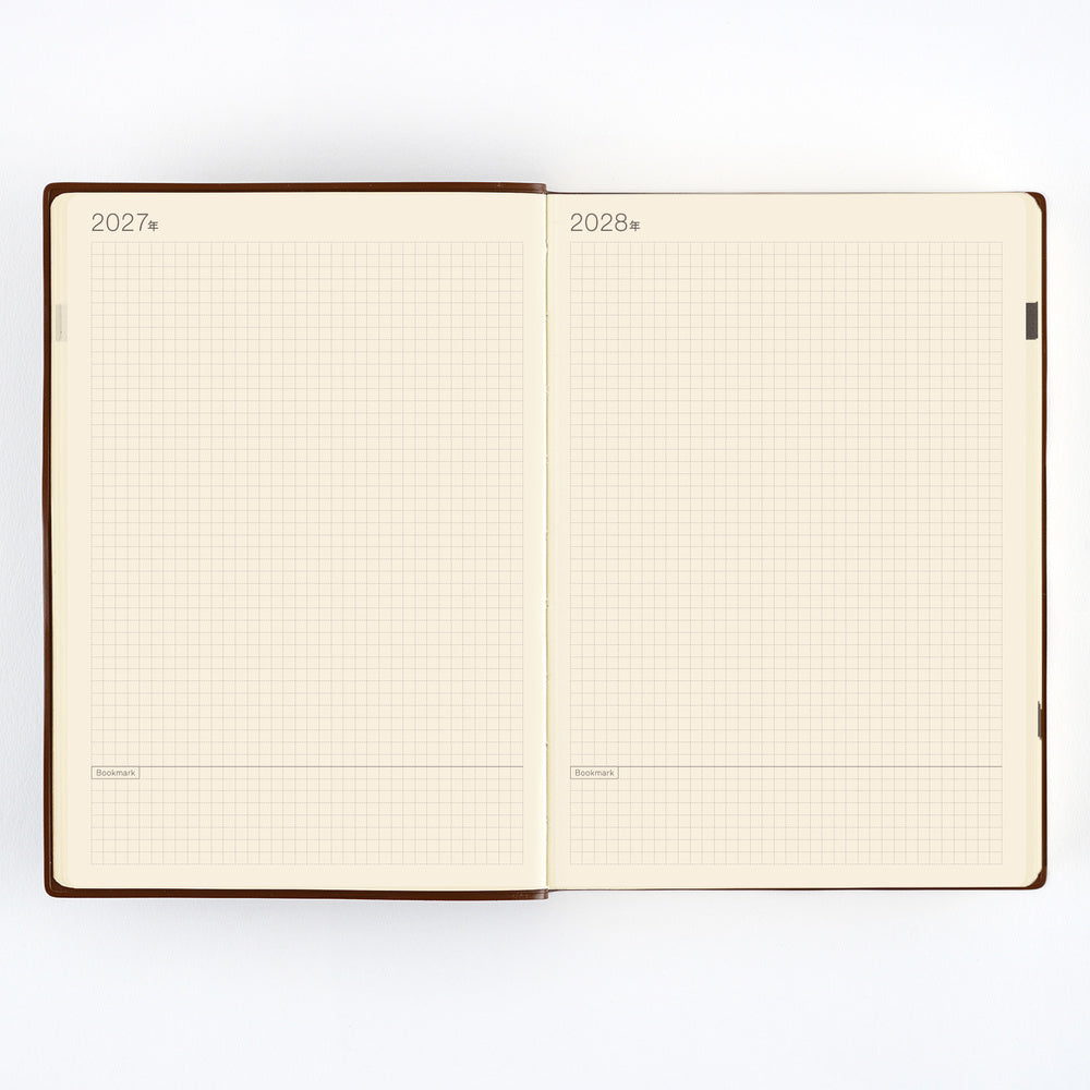 Hobonichi Techo 5-Year Book A5 - Large Hobonichi 5-Year Techo Japanese Book (2027-2031)