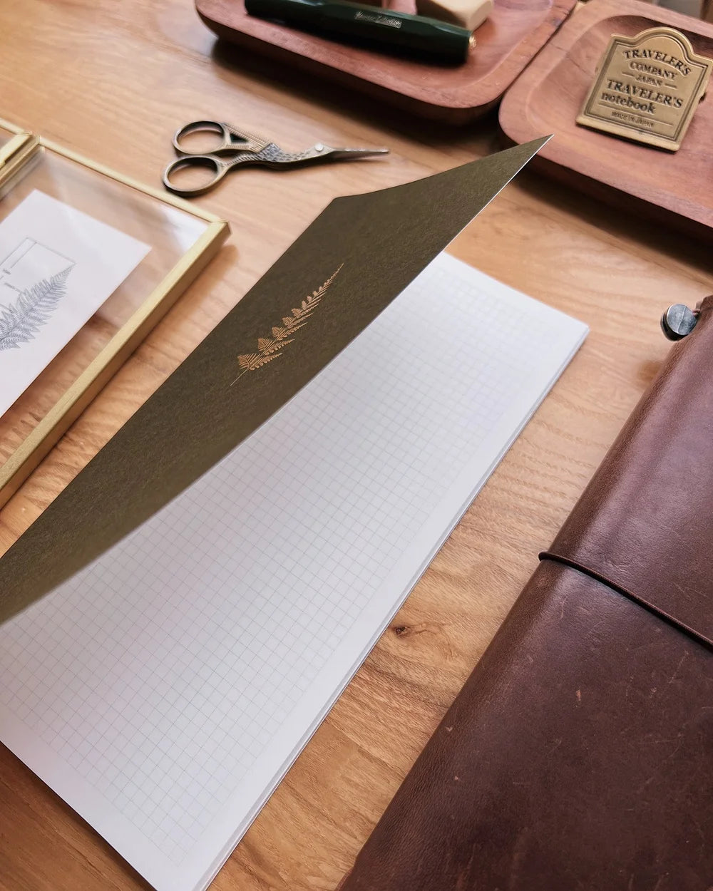 Sarica Studio Fern Notebook (Standard TN Size)