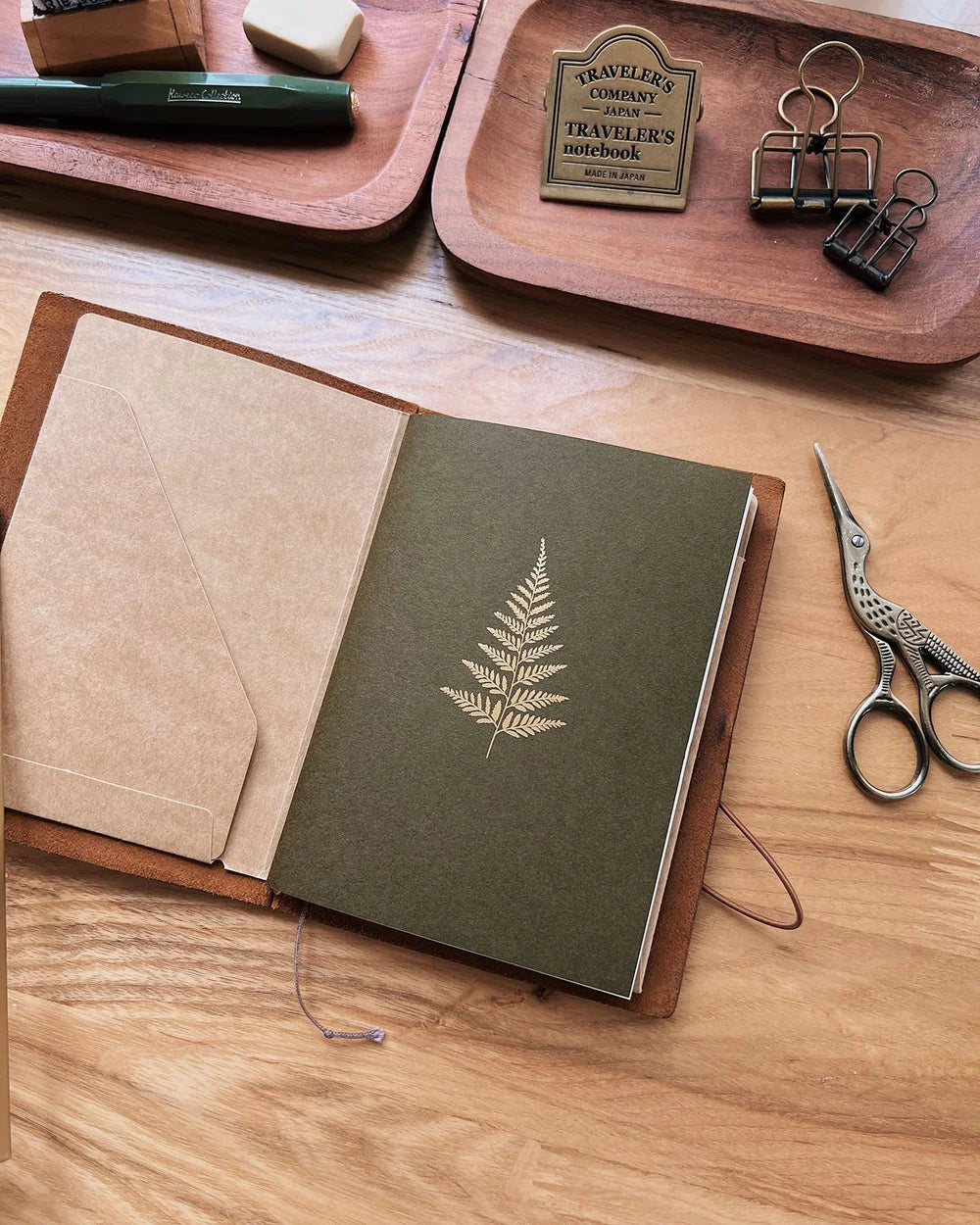 Sarica Studio Fern Notebook (Passport TN Size)