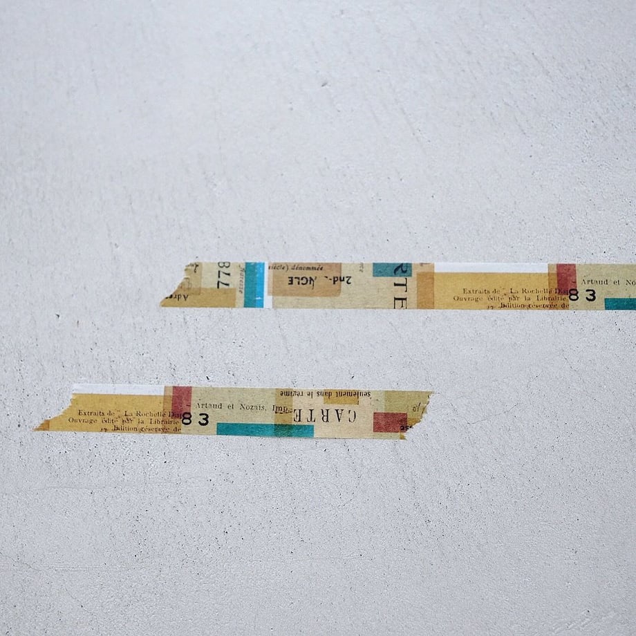 Library Washi Tape