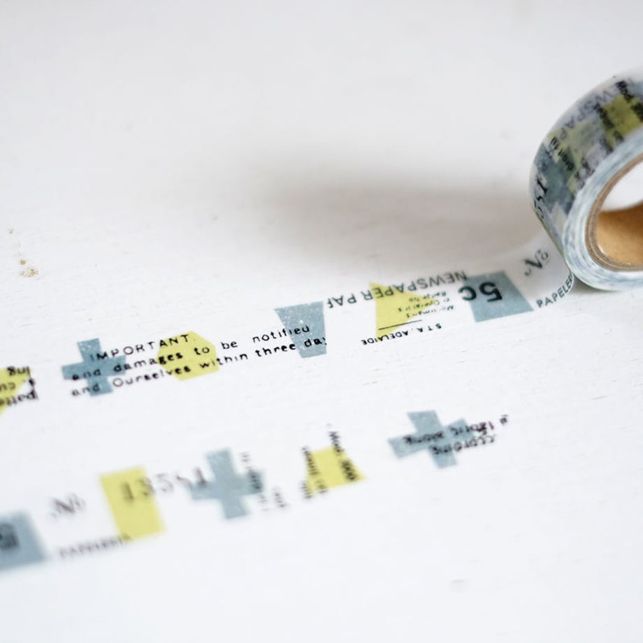 Ironna Katachi Washi Tape