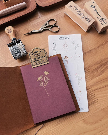 Sarica Studio Floral Notebook (Passport TN Size)