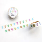Tono & Lims 1 Washi Tape by forme.

A masking tape made in collaboration with Tono & Lims' adorable characters Kuma and Daku-kun!