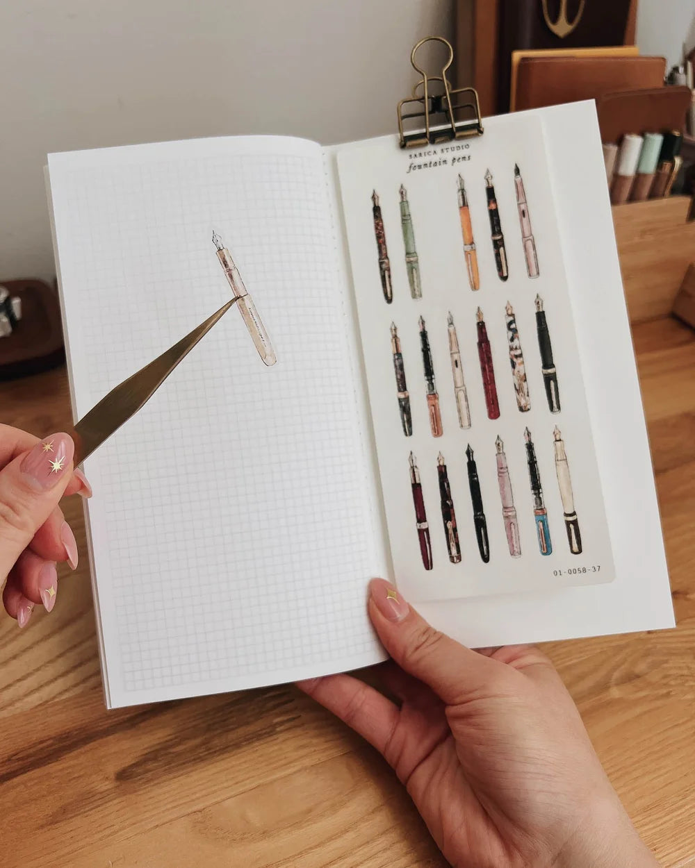 Sarica Studio Fountain Pen Stickers