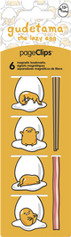 Magnetic Page Clip Bookmarks are a great way to keep your place in books, journals, planners, and more! This Gudetama Magnetic Page Clips set includes six colorful and creatively designed markers. These adorable bookmarks are ideal for book lovers, students, teachers, or anyone who enjoys reading. They also make a wonderful gift for just about anyone on your list!