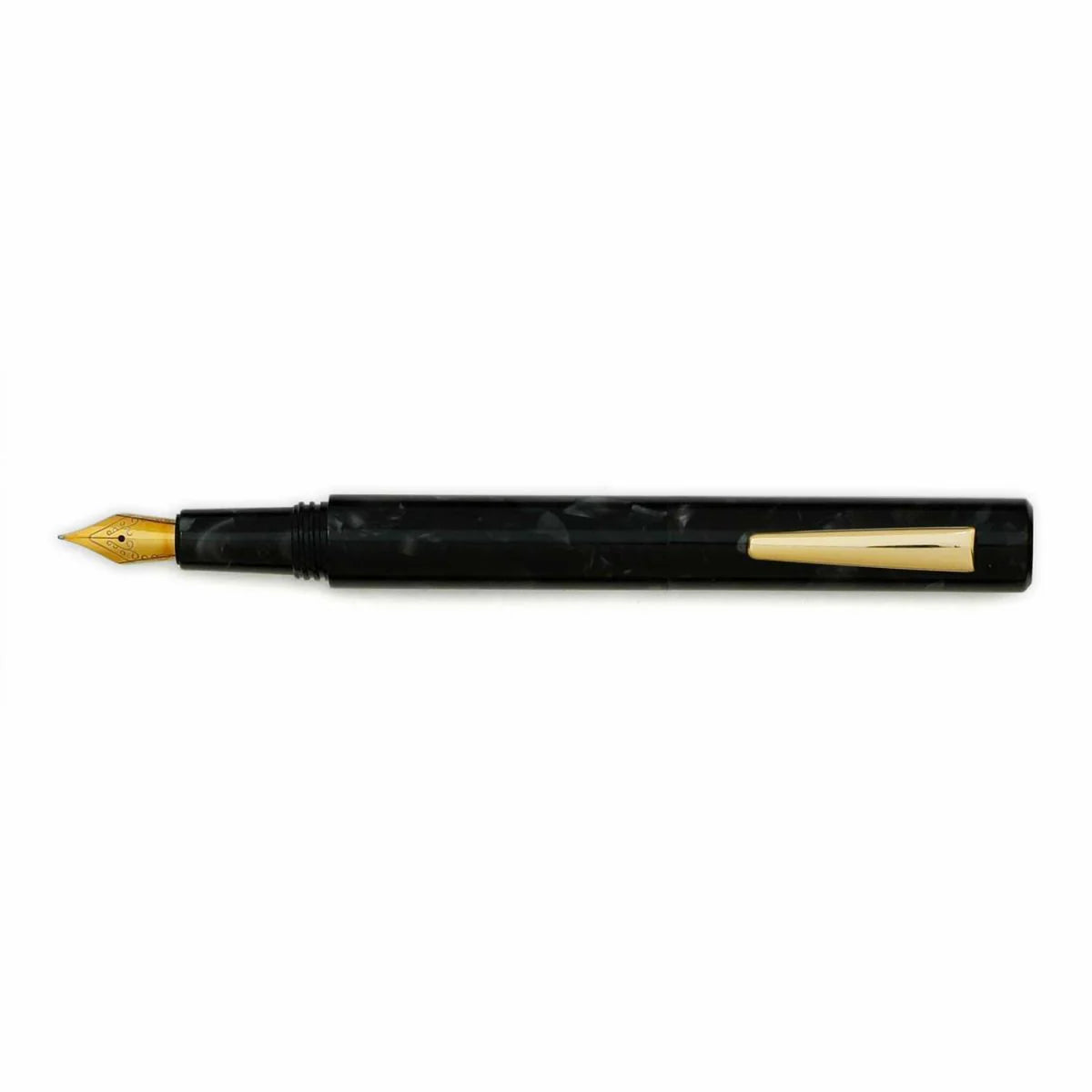 Marbled Fountain Pen (ATTACHÉ) Black