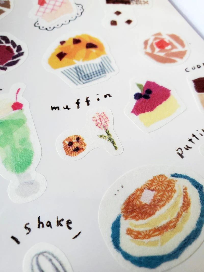 Saien x Miki Tamura Sticker Sheet - Tea Time