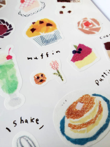 Saien x Miki Tamura Sticker Sheet - Tea Time