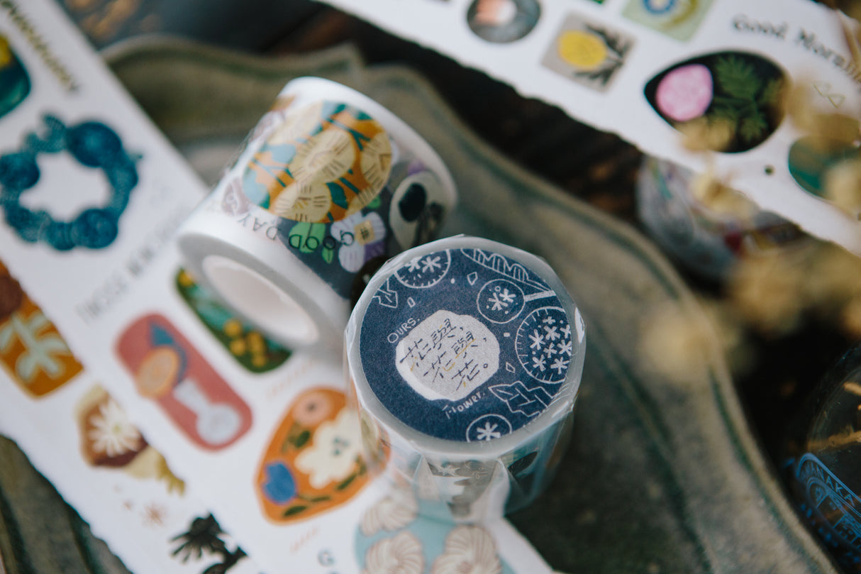 OURS Studio All the Flowers PET Tape