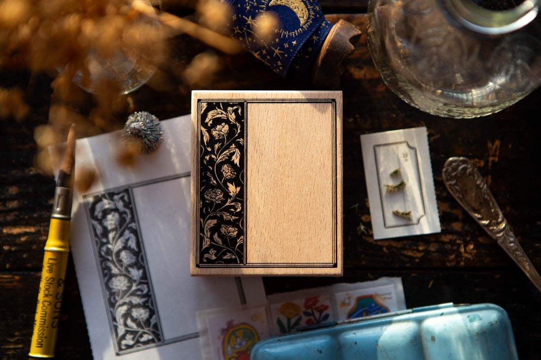 OURS Studio Flower Frame A Rubber Stamp