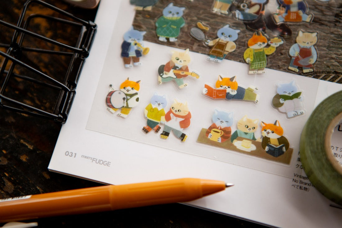 OURS Studio Cat Gathering Sticker