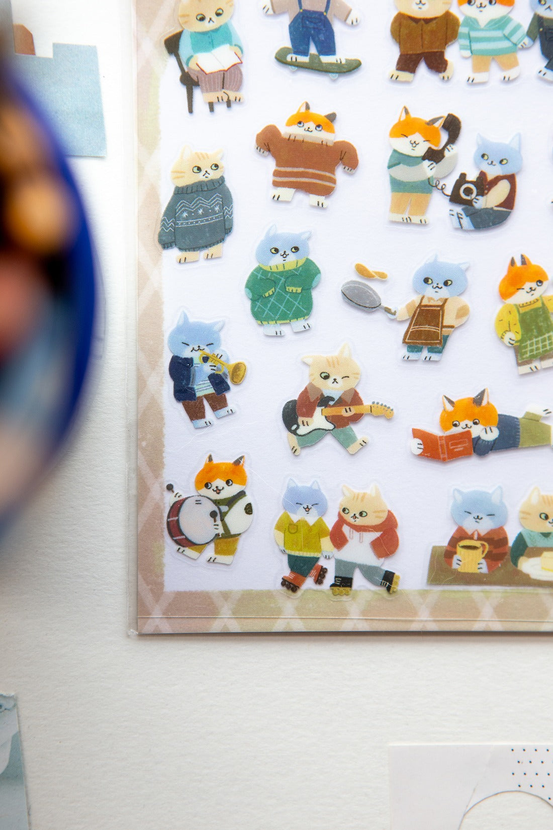 OURS Studio Cat Gathering Sticker