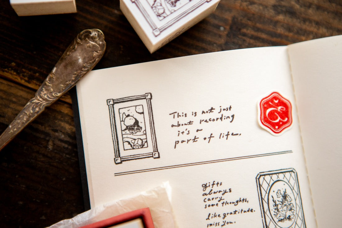OURS Studio "The Gift" Rubber Stamp Series