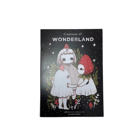 jb0xtchi Postcard Set - Creatures of Wonderland

The Creatures of Wonderland Postcard Set includes 20 postcards featuring artwork illustrated by jb0xtchi (Jessica Ng). jb0xtchi creates stationary and small trinkets from whimsical ideas in the form of painting using ink, watercolour, and gouache.