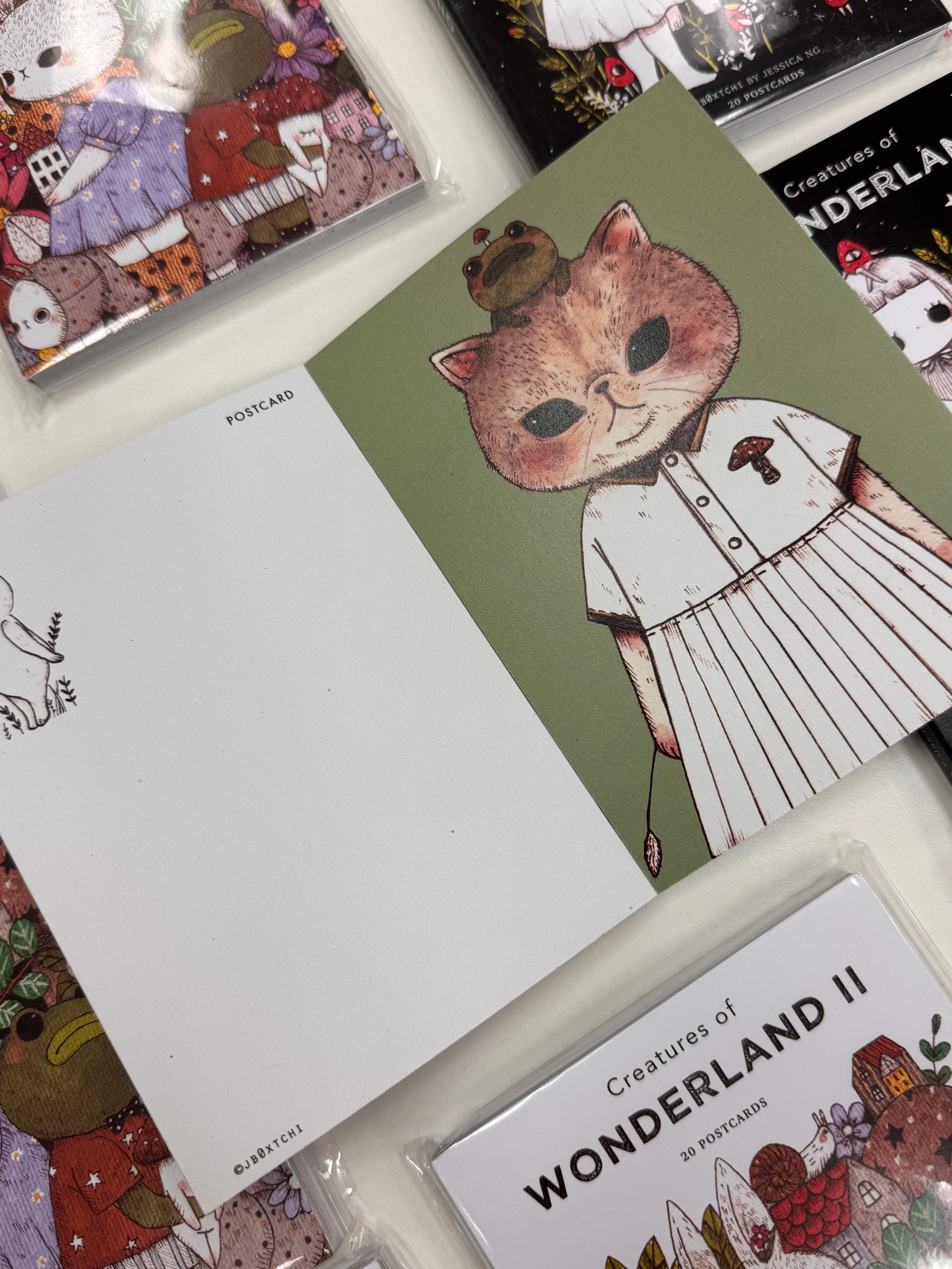 jb0xtchi Postcard Set - Creatures of Wonderland 2 – Little Craft Place