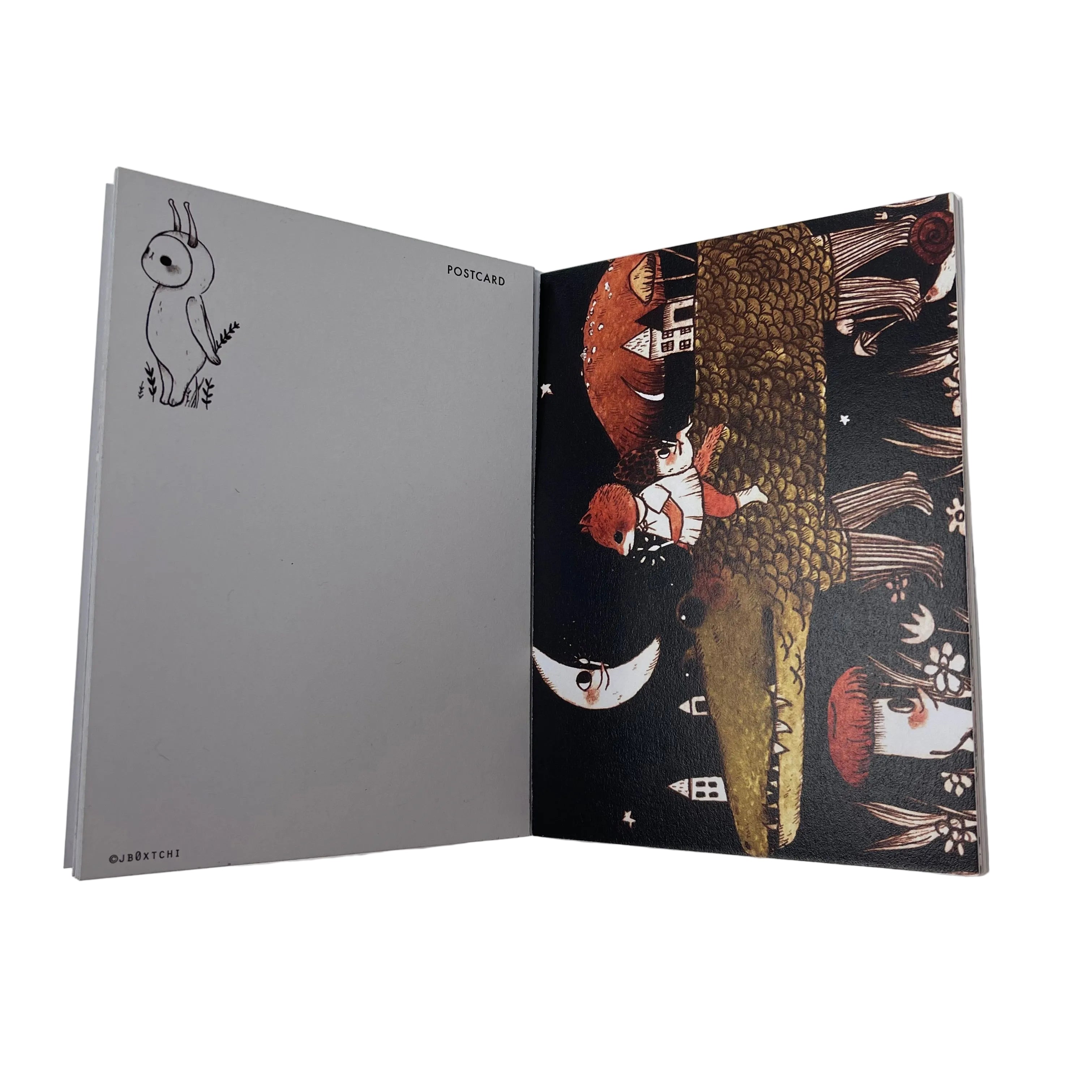 jb0xtchi Postcard Set - Creatures of Wonderland 2 – Little Craft Place