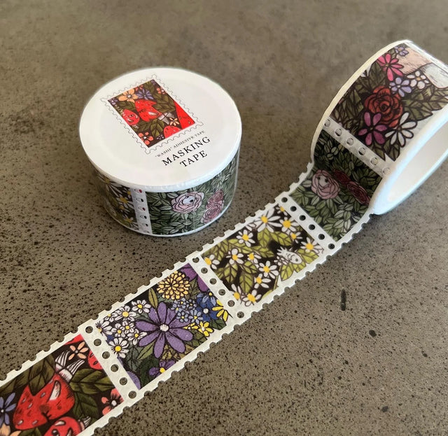 jb0xtchi Stamp Washi Tape - Flowers

The flowers washi tape was illustrated by jb0xtchi (Jessica Ng). jb0xtchi creates stationary and small trinkets from whimsical ideas in the form of painting using ink, watercolour, and gouache.