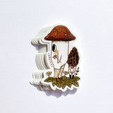 jb0xtchi Vinyl Sticker - Mushroom

The mushroom vinyl sticker was illustrated by jb0xtchi (Jessica Ng). jb0xtchi creates stationary and small trinkets from whimsical ideas in the form of painting using ink, watercolour, and gouache.
